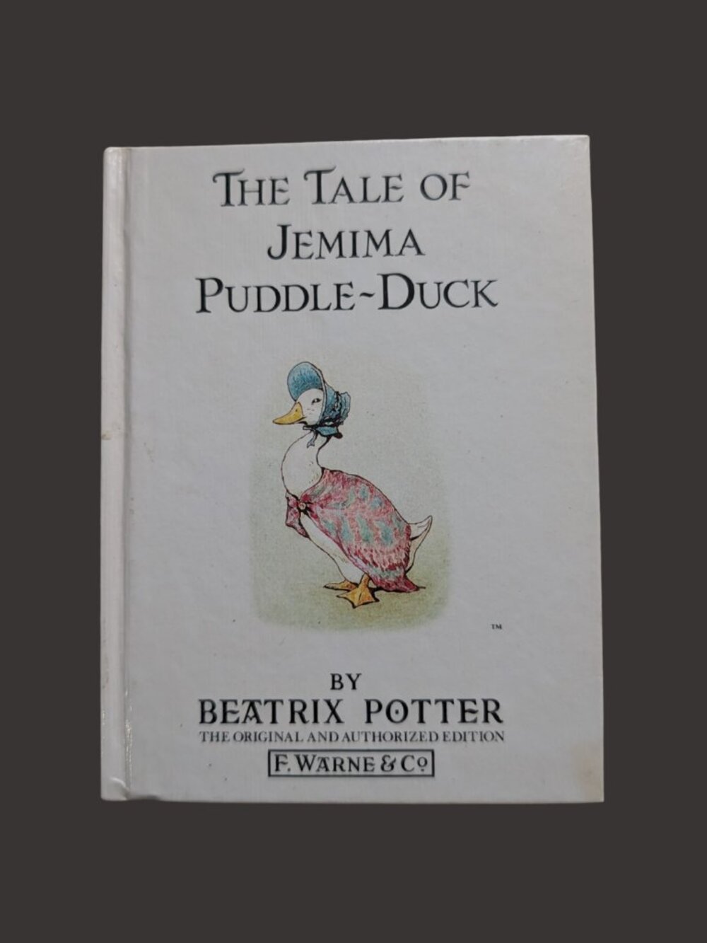 5/$20 The Tale of Jemima Puddle-Duck by Beatrix Potter Vintage Hardcover